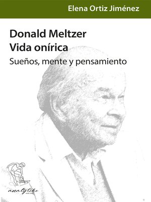 cover image of Donald Meltzer, vida onírica